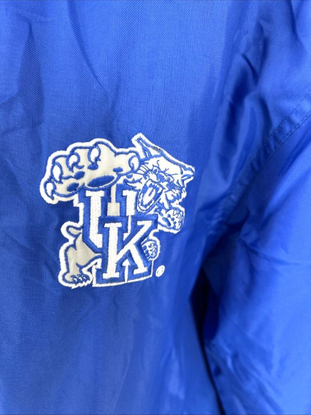 Kentucky Wildcats Jacket Sz XL Reversible Full Zip Xtreme Fanz Vtg - Picture 8 of 12